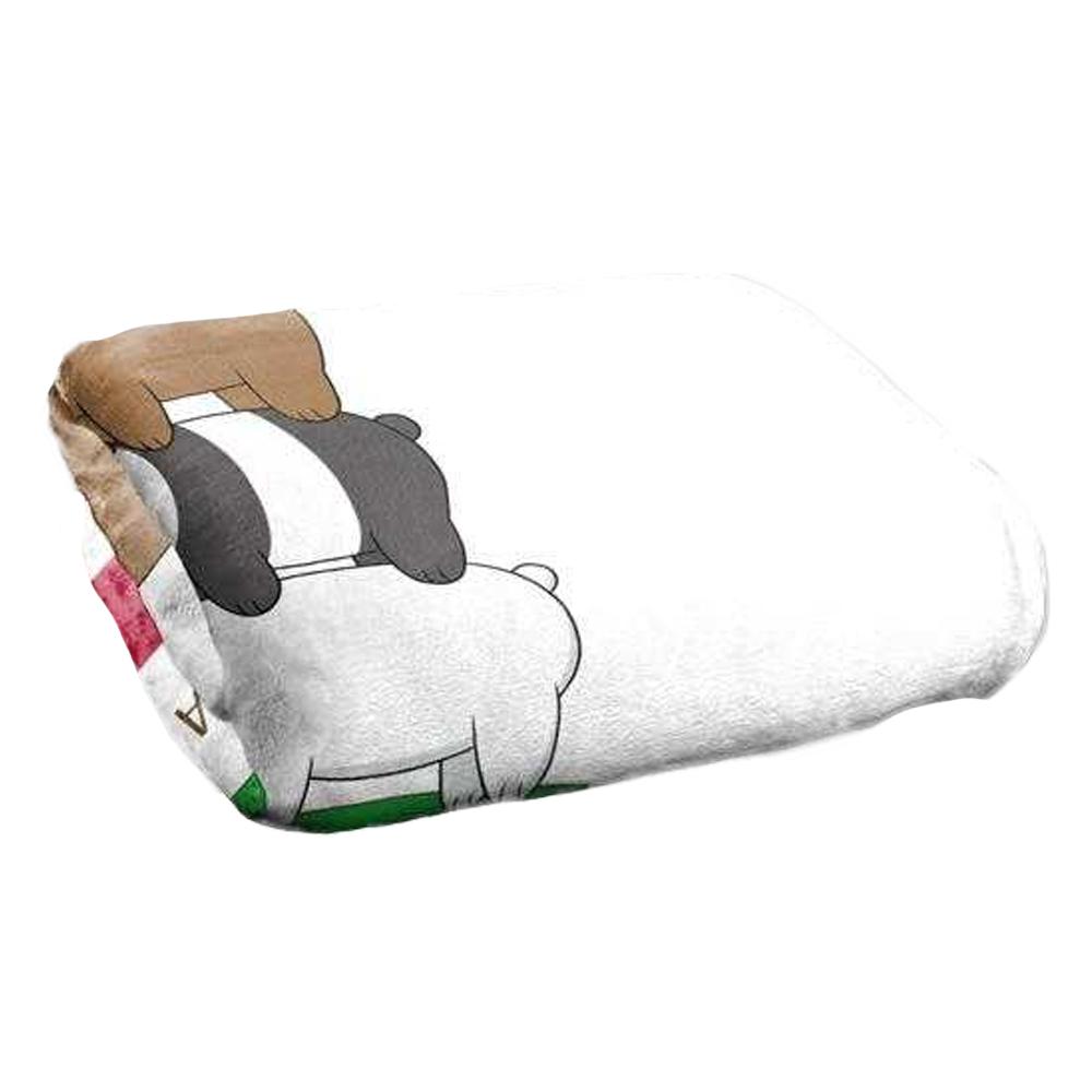 We Bare Bears California Silky Stack Supersoft Blanket
