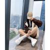 Spring and Autumn Xiaobai Shoes Women's New Women's Shoes Versatile Thick-soled Inner Height Increasing Sports Casual Daddy Board Shoes