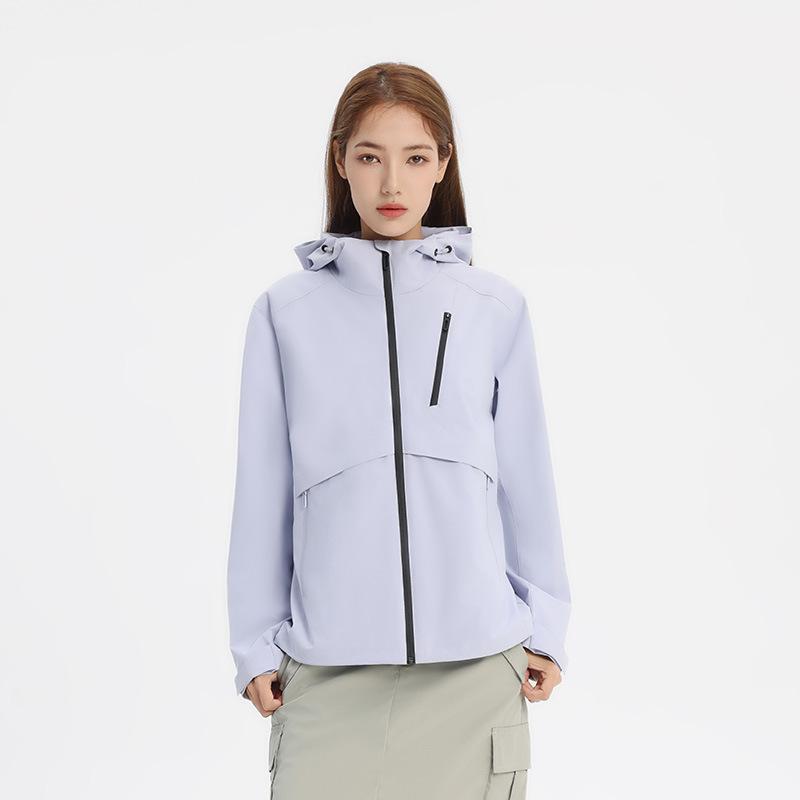 

Jiao Однослойная куртка 25 весна новая уличная повседневная ветрозащитная водонепроницаемая альпинистская парная тренч 3XL