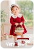 Youqi Baby Girl Birthday Dress - Princess Gown for First Birthday, Spring/Autumn 2026, New Year & Hundred Days Celebration Dress