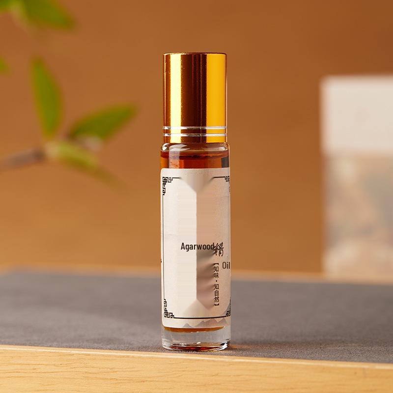 Qinan Agarwood & Sandalwood Aromatherapy Oil - Long-lasting Huanghuali Fragrance