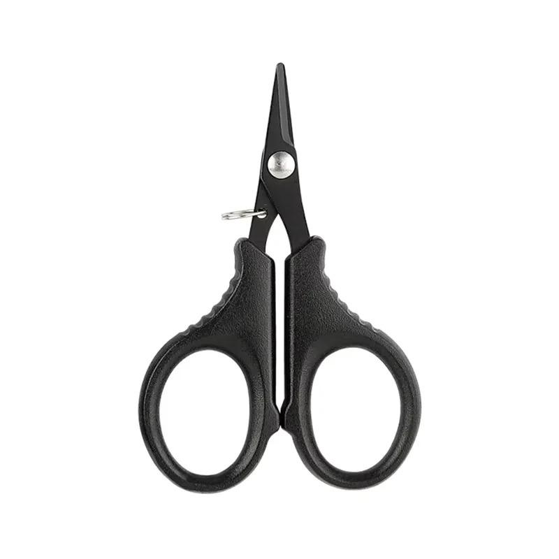Stainless Steel Fishing Scissor Plier Cut PE Braid Line Cutter Plies Carp Fishing Accessories Tools