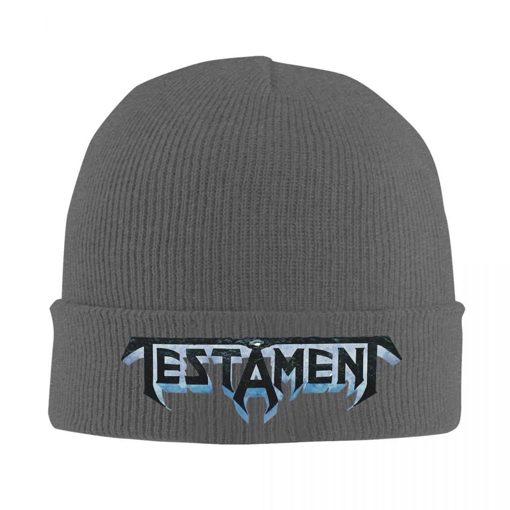 Testament Band Warm Knitted Cap Winter Knit Bonnet Hat Skullies Beanies Hip Hop Caps for Unisex