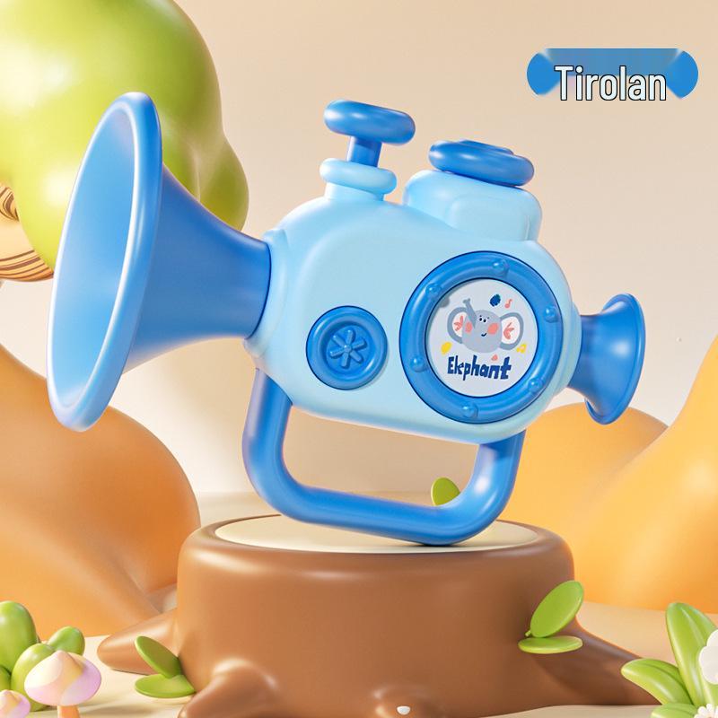 Douyin Influencer Baby Trumpet: Soothing Musical Toy & Whistle for 0-1 Year Olds