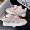 Pink Spring and Summer New Board Shoes Niche Platform Bread Shoes