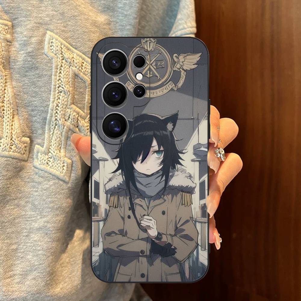 Watamote K-Kuroki T-Tomoko Phone Case For Samsung S 24 Fe 25 Ultra Plus 20 Lite 21 30 22 23 24 22 Ultra 5G Fundas