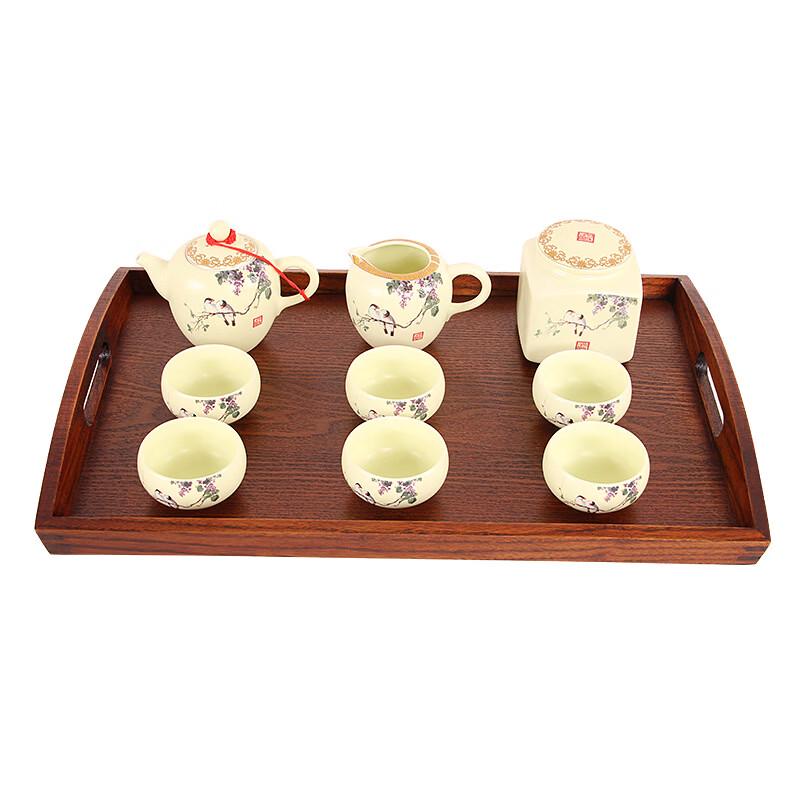 

OLOEY Wooden Serving Tray 42x28cm