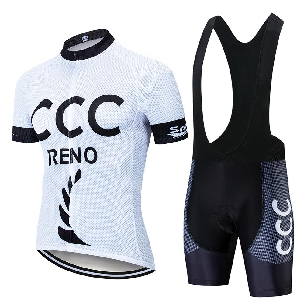 Summer, Cycling Suit Short-sleeved Suit Men's Breathable Bicycle Shirt Road Mountain Bike Riding Top Pants