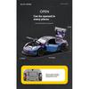 1/32 Porsche GT3 RS Supercar Alloy Diecast Metal Model Computer Desktop Ornaments Sound & Light Toy Children Birthday Toy Gift
