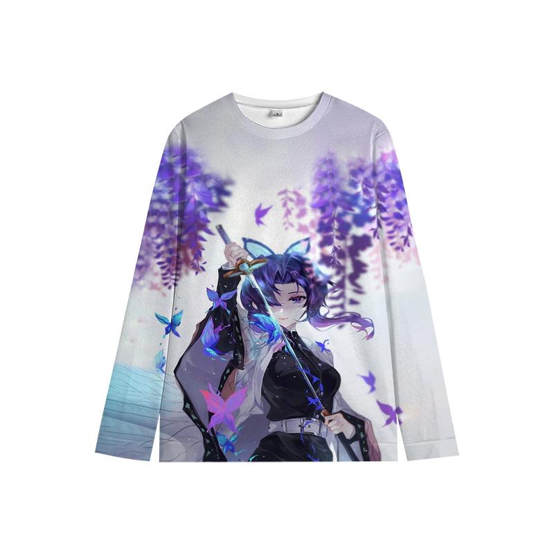 

Толстовка с капюшоном «Убийца демонов» Kimetsu No Yaiba для девочек, детская спортивная одежда с круглым вырезом и длинными рукавами, милая детская осенняя одежда с героями мультфильмов 160 разноцветный