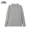PEACEBIRD Women's False Two-Piece Long-Sleeve T-shirt
