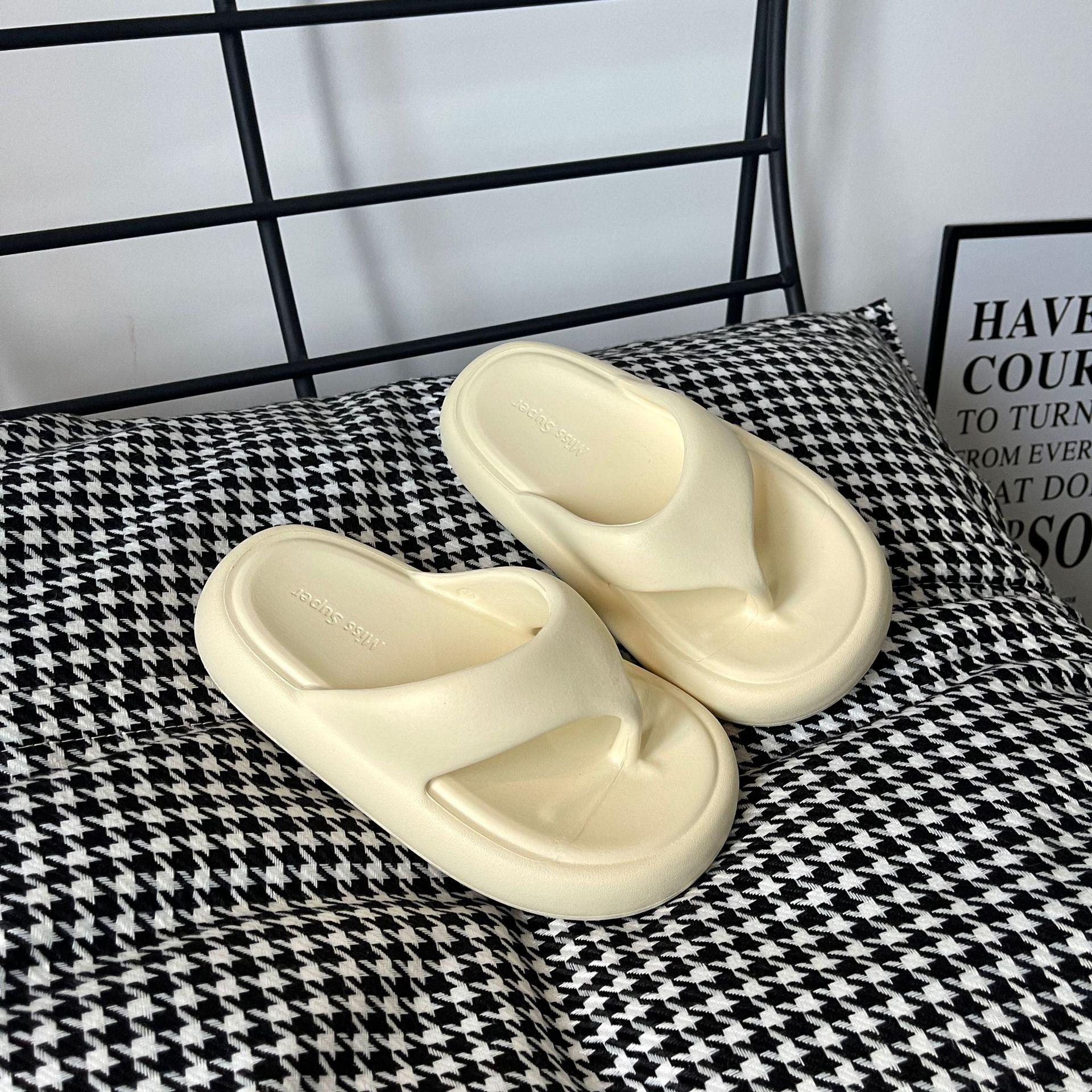 

Женские шлепанцы из ЭВА с нескользящей и устойчивой к запаху подошвой: Удобные, Прочные, Летние тапочки для дома/улицы для крутого пляжного стиля 37-38