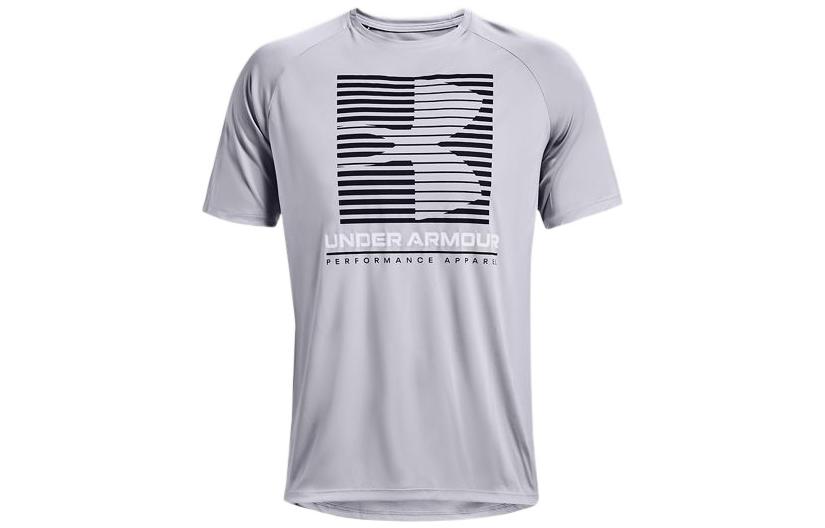 Under Armour T Shirt Men s Modern Gray 1370653-011 XL