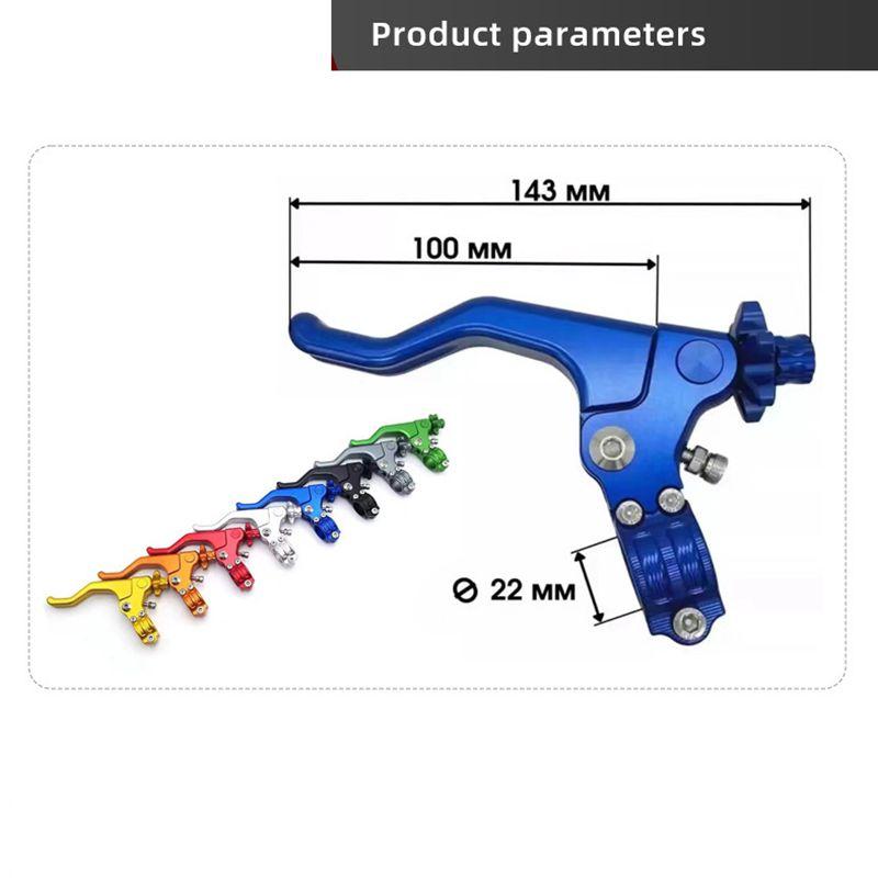 Motorcycle Short Stunt Clutch Lever 7/8" 22mm For Suzuki RM85 RM125 RM250 RMZ250 RMZ450 RMX250R RMX250S DRZ400R DRZ400S DR250R