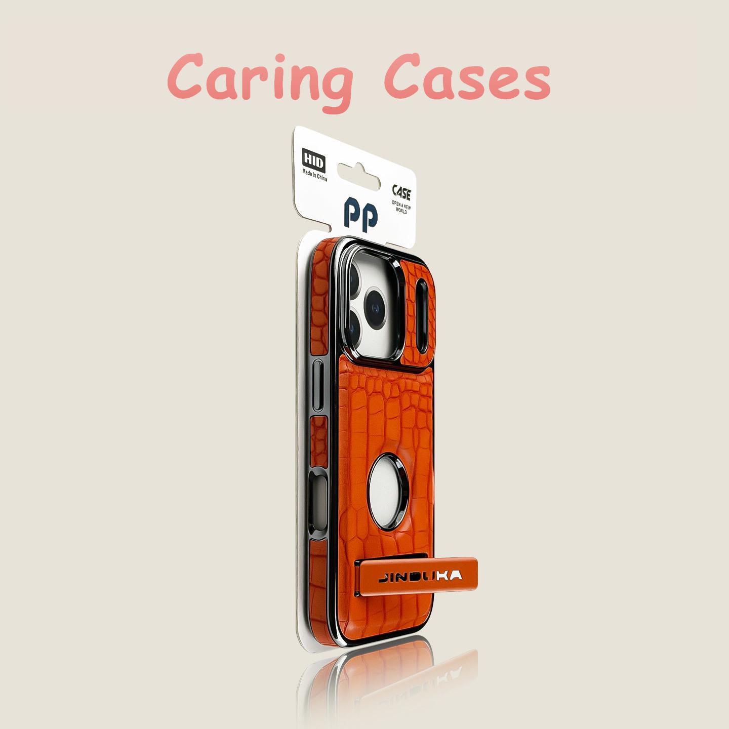 

For iPhone 17 Pro Max Case Blue Croc Stand Leather Drop-Proof Cover compatible with iPhone 16 15 14 13 12 11 iPhone 14 помаранчевий