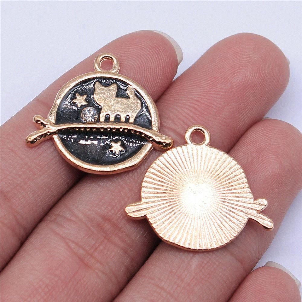 Anhänger Niedliche Katze Anhänger Kinder Schmuck Materialien QC037