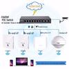 Ruijie RG-EG210G-P-EV2 Gigabit Router with 3 RG-EAP212(G)V2 Ceiling APs Whole Home WiFi System (CN version)