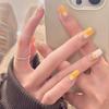Honey Yellow Daisy Fresh Flowers: Natural Style Square Lace with Energetic Spring/Summer Vibe