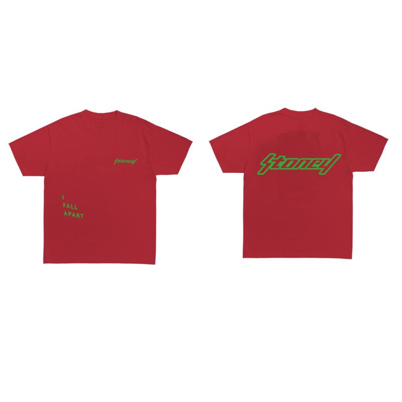 New Summer Cool T Shirt Hip Hop T-Shirt Men Women Stoney Two Side Letter Print Tshirts Cotton Swag EU Size Tee Tops