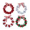 Christmas Bell Garland Accessory Party Supplies Wall Hanging Ornament for Christmas Tree Anniversary Window Bedrooms Outdoor