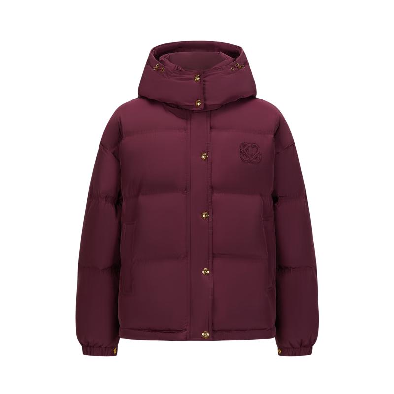 

JUZI Annakou Women s Casual Hooded Short Down Jacket M