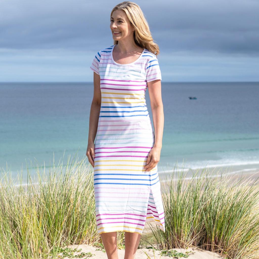 Lazy Jacks Womens/Ladies Long T-Shirt Dress