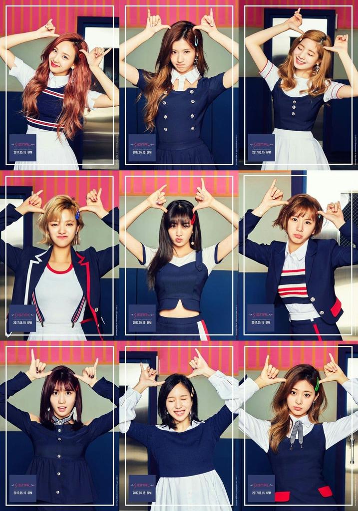 TWICE SIGNAL 4th Mini Album with Tracking Twc (C Version)