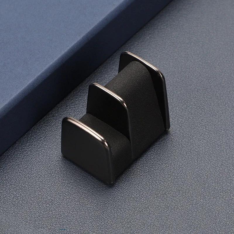 

Держатель для автомобильных очков, универсальный органайзер для автомобильных очков, самоклеящаяся подставка для очков на приборную панель автомобиля, защитный держатель для хранения чёрный