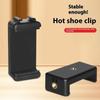 2pcs Extendable Smartphone Clip Double Mounting Point Cold Shoe Adapter Phone Mount Photography Gear