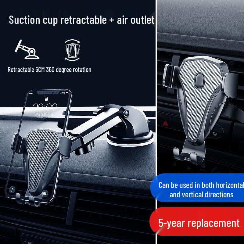 Suction Cup Car Phone Holder with Air Vent Mount