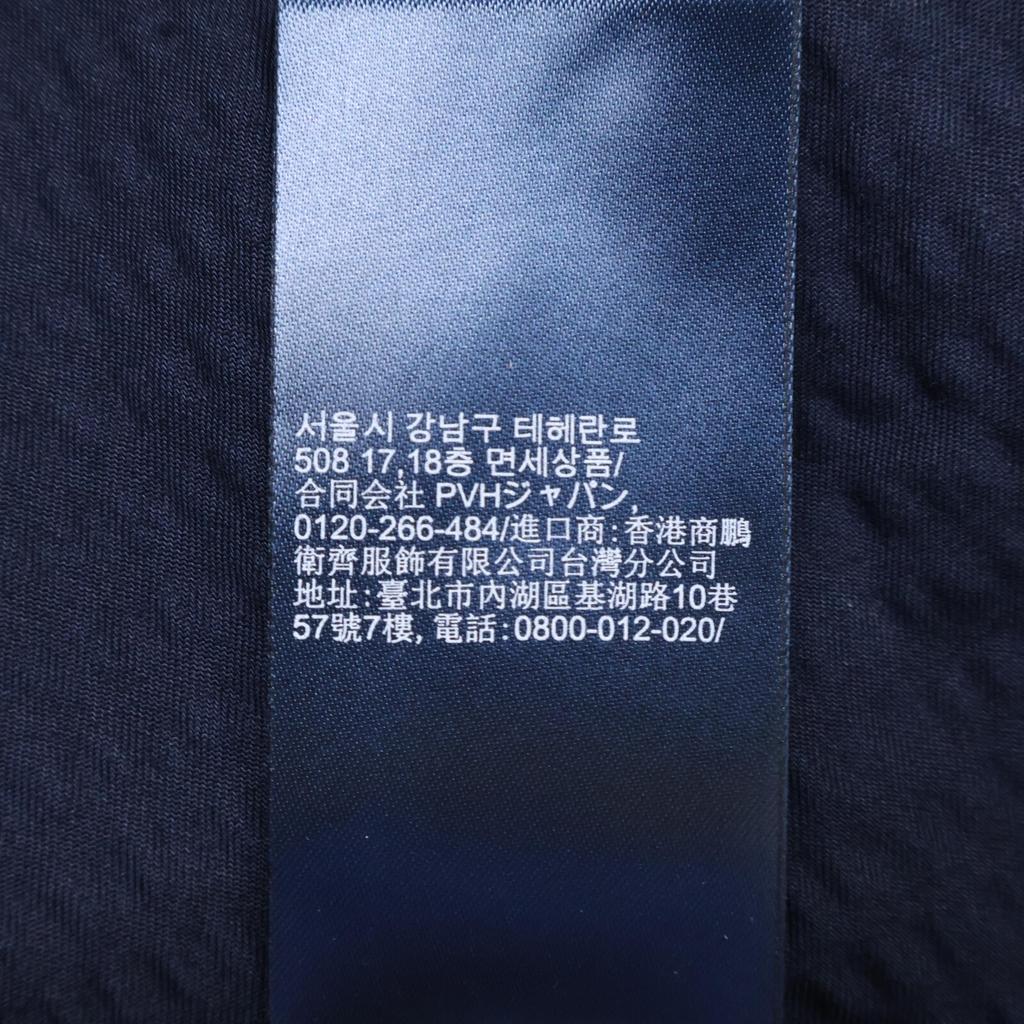 TOMMY HILFIGER [Domestic regular] MW0MW13179 Seersucker blazer/ Jacket 46 NavyUsed