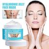 OUHOE Hyaluronic Acid Anti-Aging Gel Mask, Reduces Fine Lines Moisturizes Skin Anti-aging Smear Mask