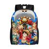 Zaino Moda Anime One Piece per Outdoor, Scuola Superiore, Escursionismo, Viaggio, Daypack per Uomini, Donne, Borsa a Spalla per College