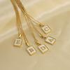 2026 Three-dimensional Shell Letter Necklace Women's 26 Letter Pendant Non-fading Jewelry