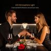 New Elegant and Beautiful Rechargeable LED Crystal Table Lamp with Dimming Function - Sophisticated Wireless Night Light for Hot