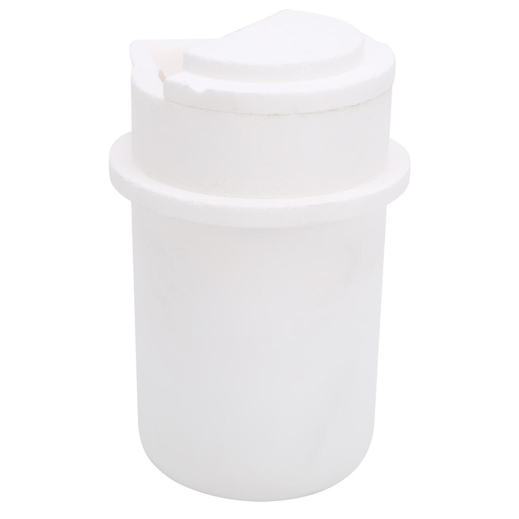 1kg Kwarts Smeltkroes met Deksel Goud Zilver Platina Smelt Raffinage Gereedschap 1kg