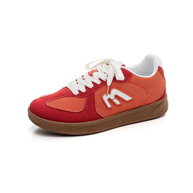 Couple shoes retro breathable women's autumn flat-bottomed women's casual sports board shoes low-top shoes