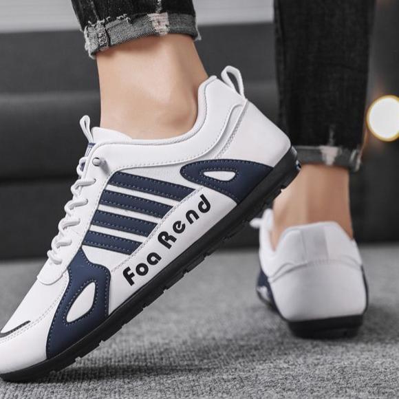 Spring 2025 New Waterproof and Anti Slip Sports Running Casual Black Work Safety Shoes for Men