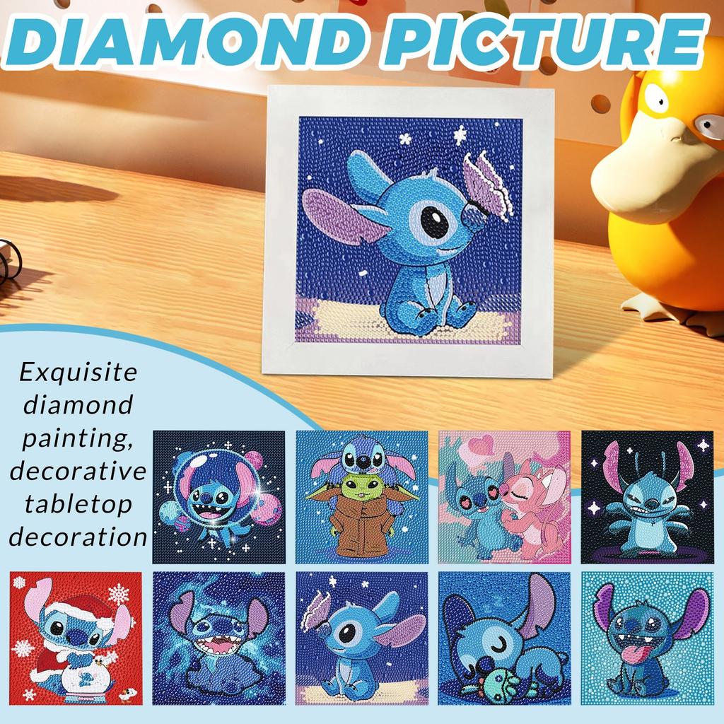 Children's Diamond Paintings Cartoon Educational Toy Stickers
