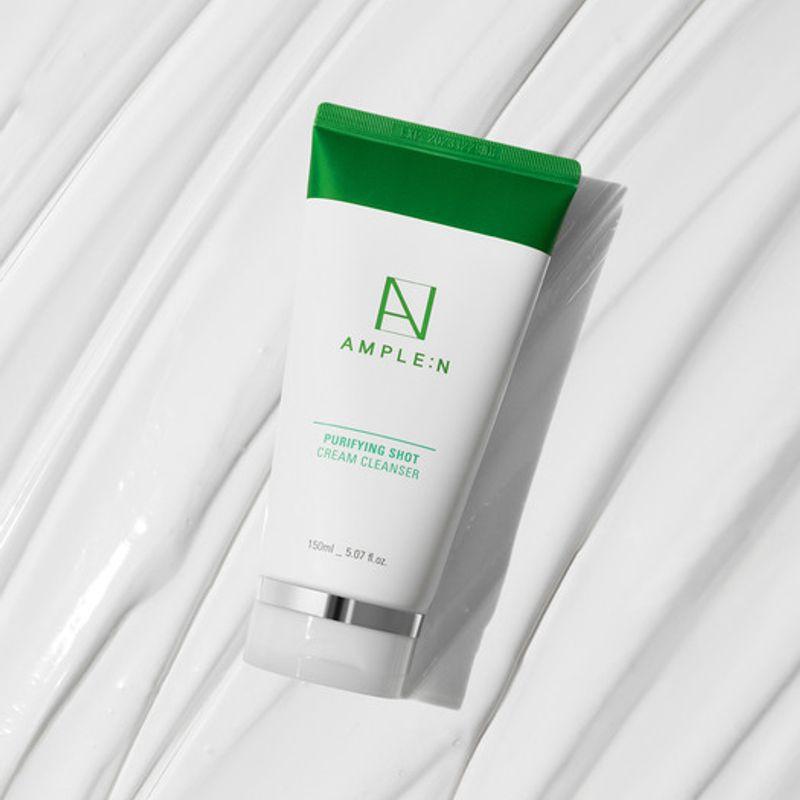 Ampoule & Purifying Shot Cream Cleanser 150ml