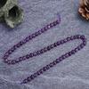 Natural Purple Stone Round Beads DIY Jewelry Bracelet Making Tool Accessory6mm 62pcs Beads
