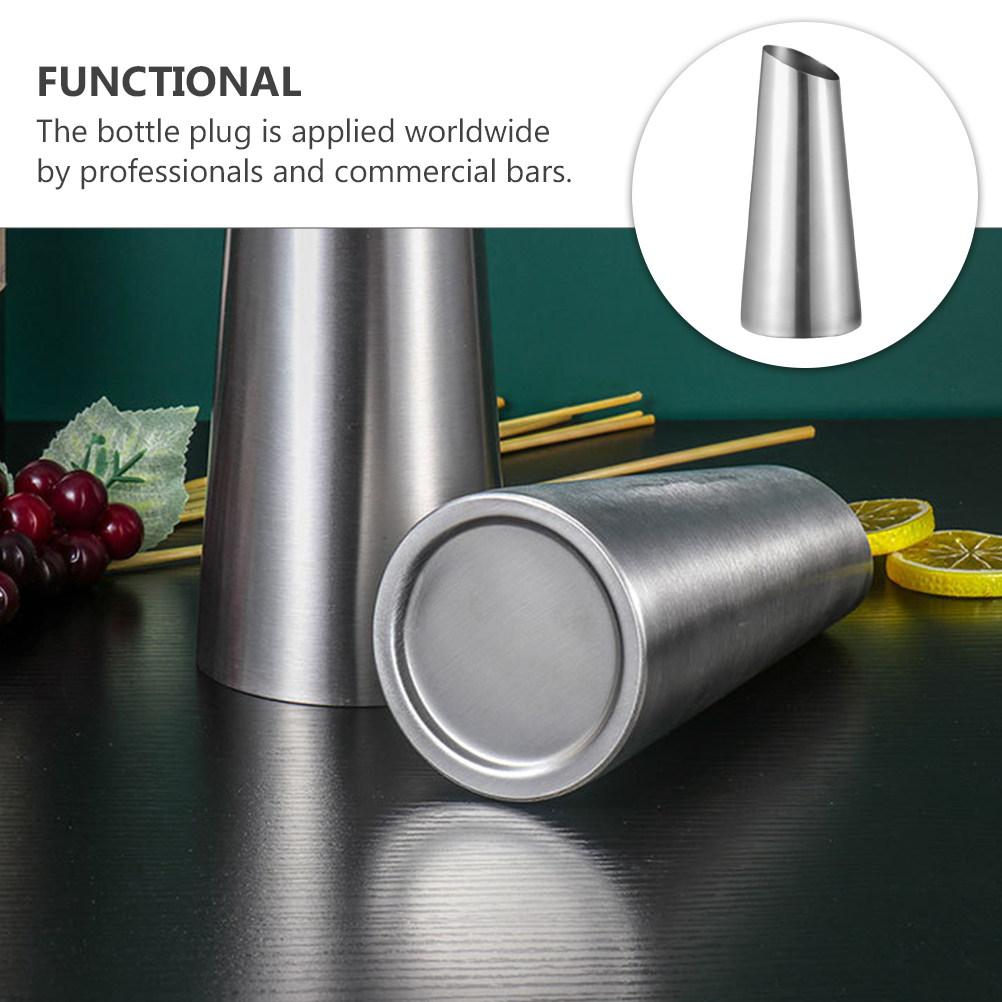 Stainless Steel Fast Wine Decanter for Bar Restaurant Hotel Ktv Cafe Liqueur Vinegar Juice Syrup Oil Flavoring Dispenser