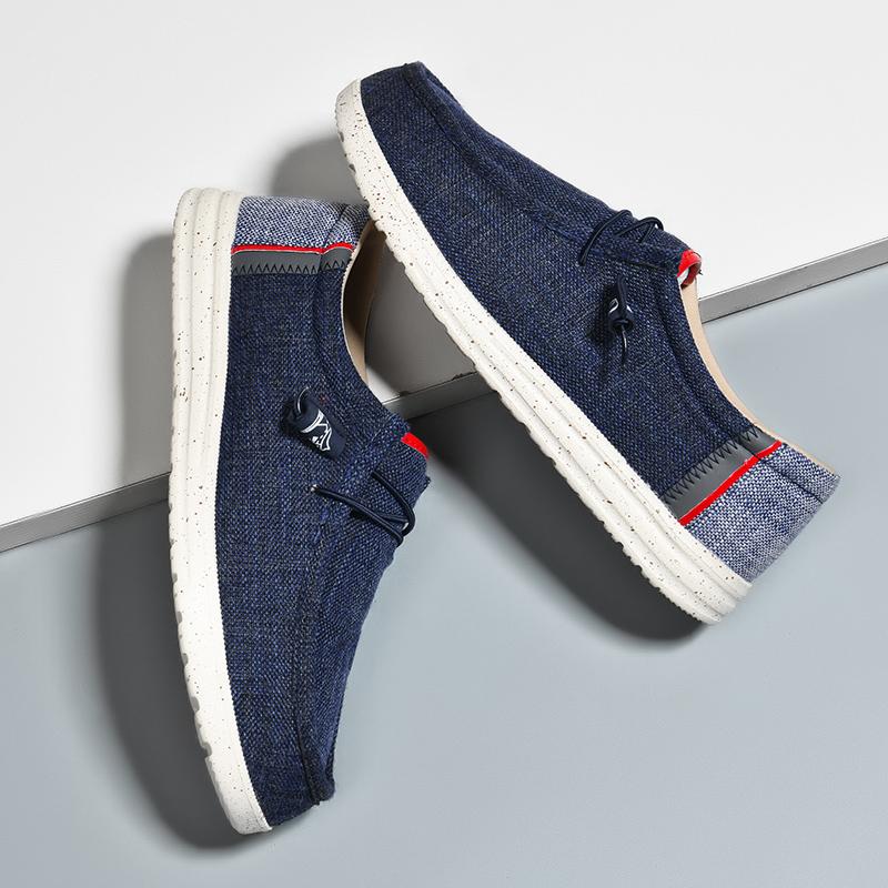

Классические парусиновые кеды, мягкие мокасины без застежек для мужчин, мужские мокасины для вождения. мужская обувь теннис мужской 42 темно-синий