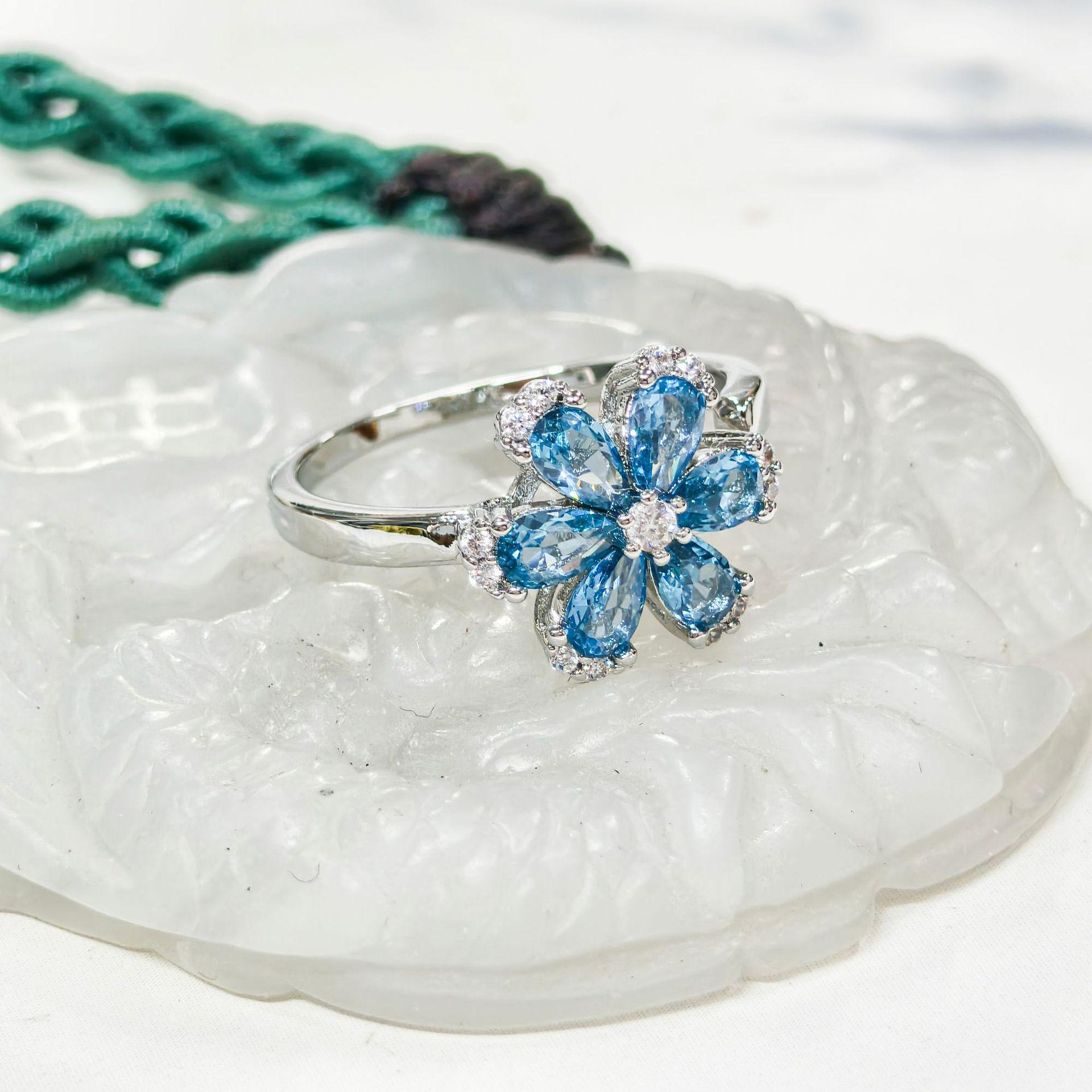 Универсальное женское кольцо Gusen Jewelry в форме лепестка, высококлассное, стиль Мори: Стильный дизайн в стиле легкой роскоши