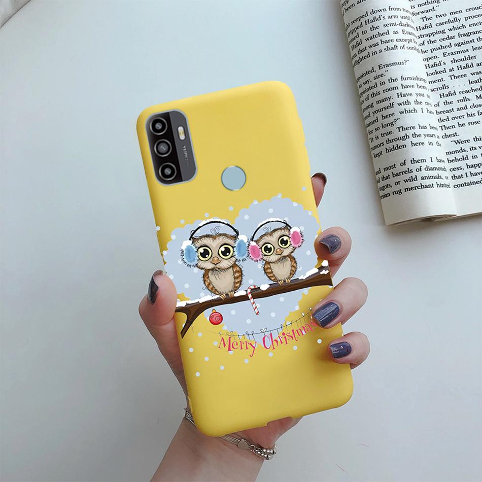 For OPPO A53S 2020 Case Cartoon Coque Heart Painted Silicone Phone Back Cover For oppo a53s A 53s A53 s oppoa53 2020 Shell Case