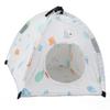 Pet Tent Cartoon Print Detachable Washable Portable Cat Tents for Cats Puppy Small Pets