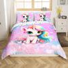 American Football Green Flame Three-Piece Quilt Cover 3D Digital Printing Bedding Set