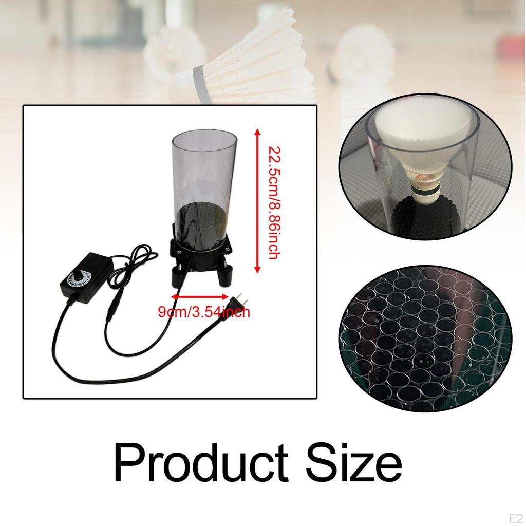 Feathered Shuttlecock Tester Badminton Wind Tunnel Machine Easy To Operate Tool Professional Fly