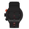 Swatch Quartz Silicone Strap 20 Casual Watch, Black, Modern