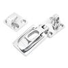 2pcs 316 Stainless Steel Lockable Door Latch Heavy Duty Anti Rattle Fastener Clamp for Marine